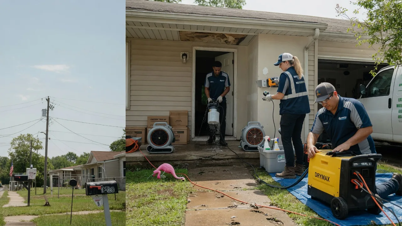 Storm Damage Water Removal in Long Bottom, OH near me